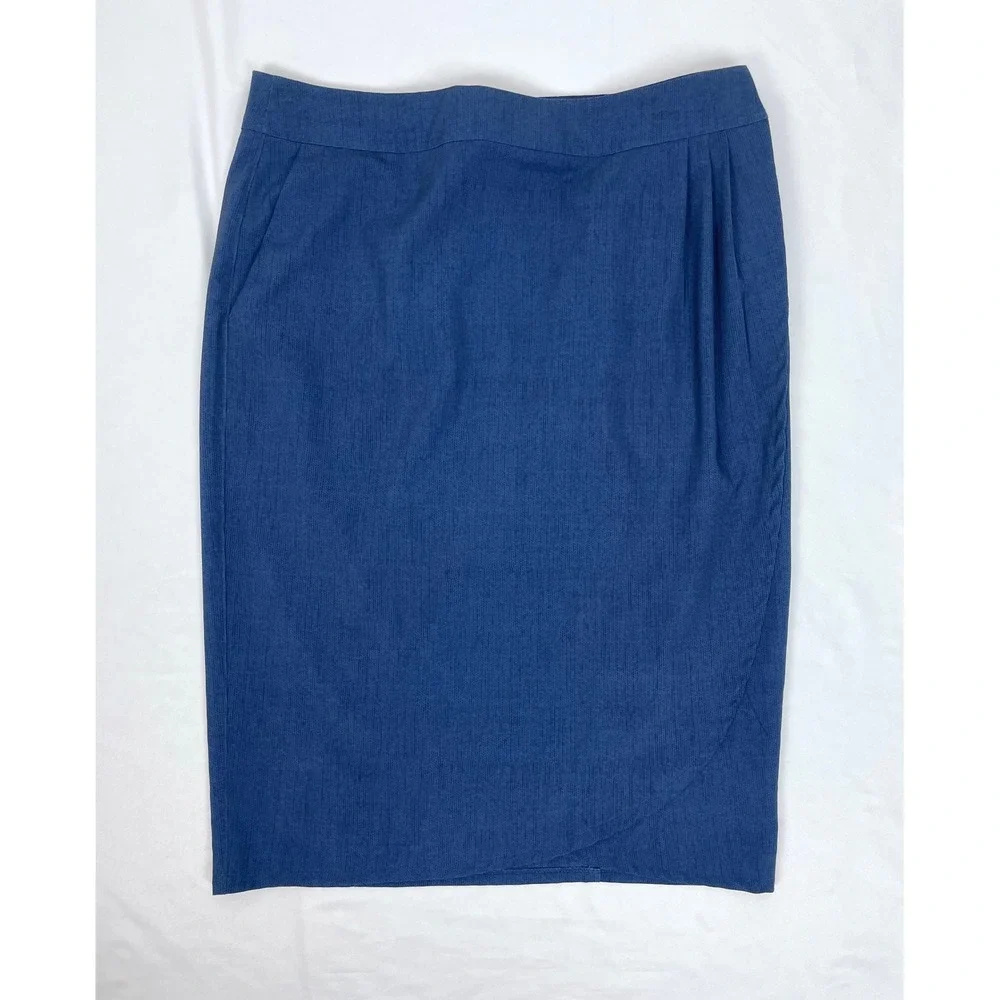 RipSkirt Hawaii Women Medium Blue Wrap Swim Skirt Coverup Length 3